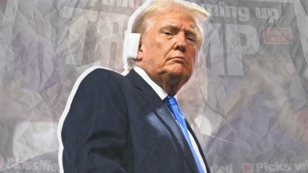 Donald Trump ear bandage