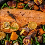 One pan salmon dish