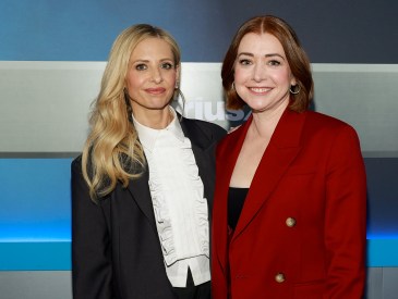 Sarah Michelle Gellar and Alyson Hannigan